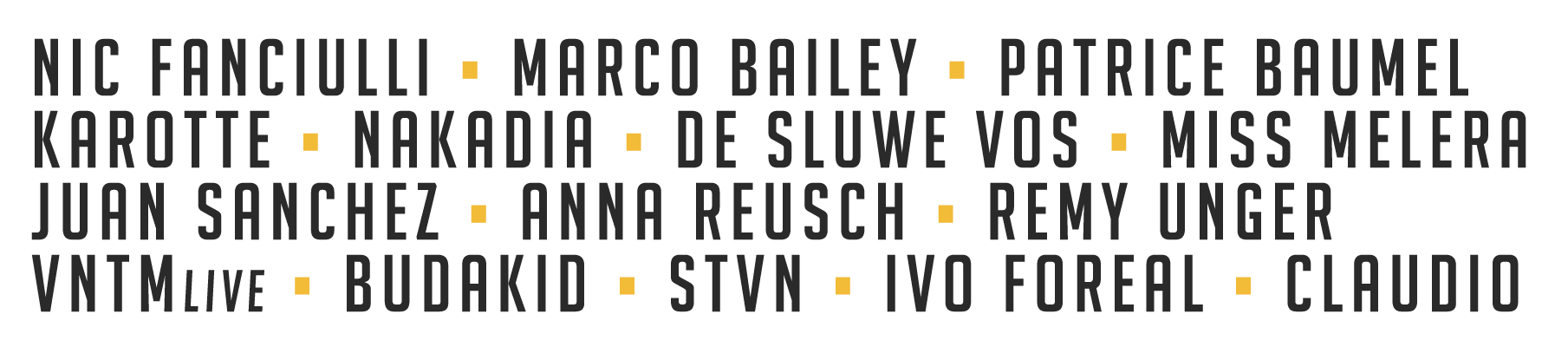 Line-up